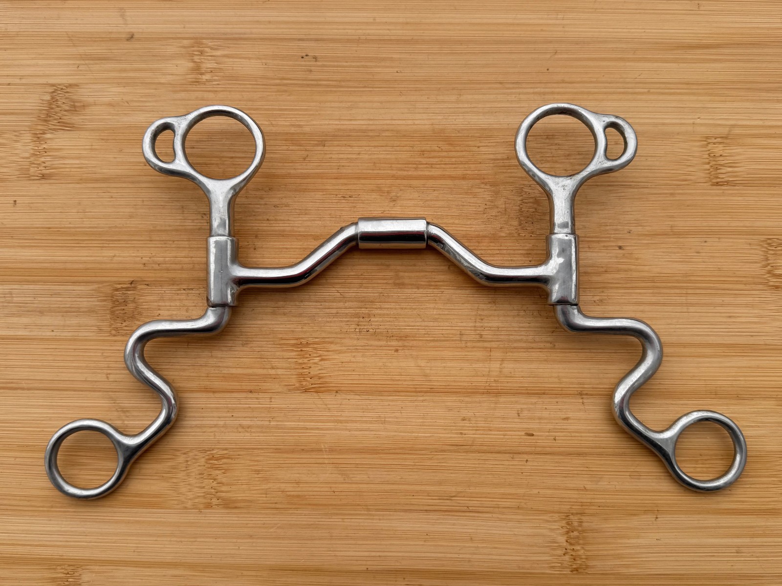 Comfort Mouth Western Horse Medium Port Short Shank Bit ~ 5"