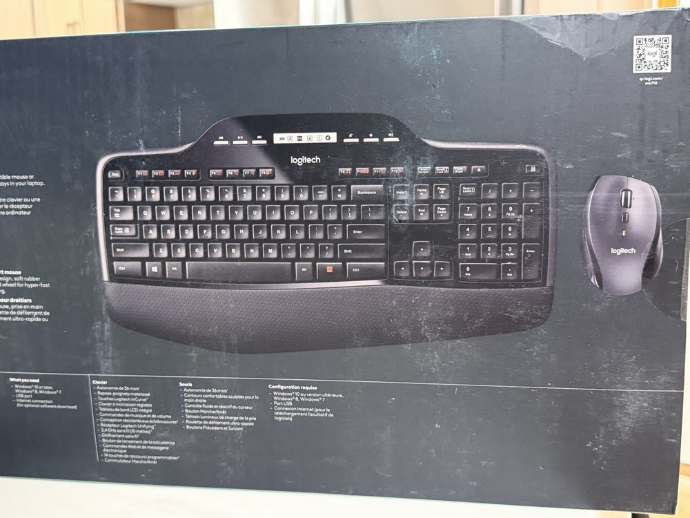 Logitech MK710 Performance Wireless Keyboard & Mouse Combo *SEALED* New