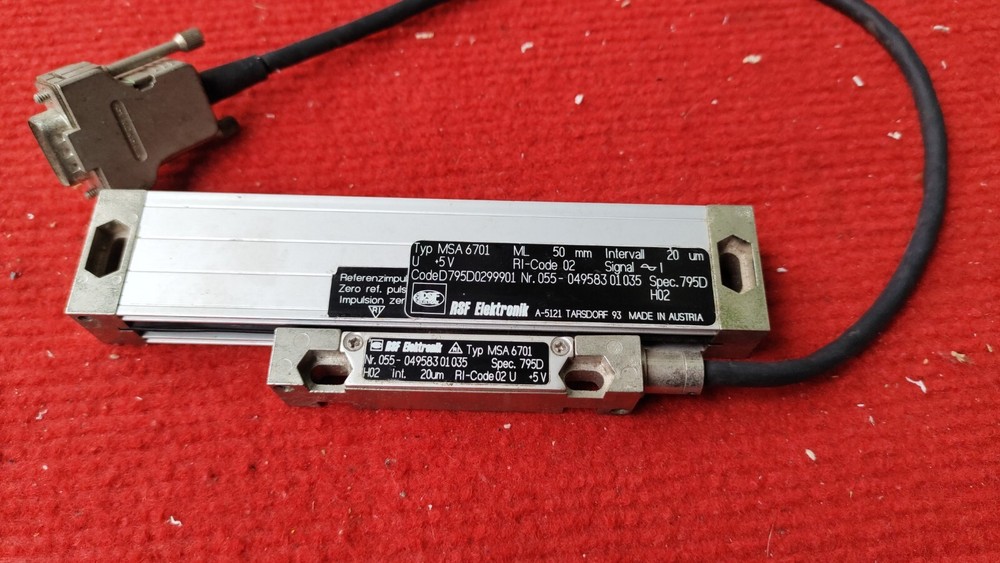 P:VT11 RSF ELEKTRONIK MSA 6701 Linear Encoder ML 50mm. Interval 20um.