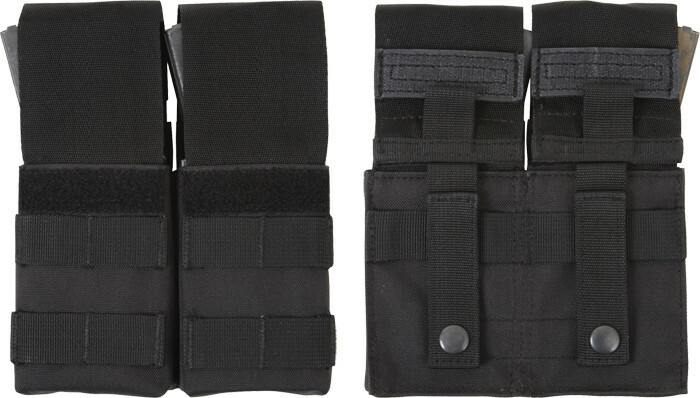 Military Double Mag Pouch with MOLLE Straps