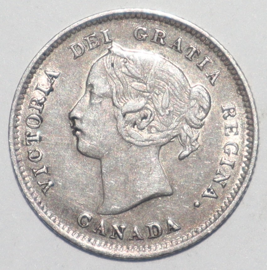 1899 Canada 5 Cents AU (X268)