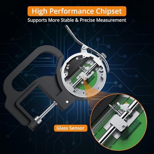 Digital Thickness Gauge 0-1"/0.00005" Silver-grey