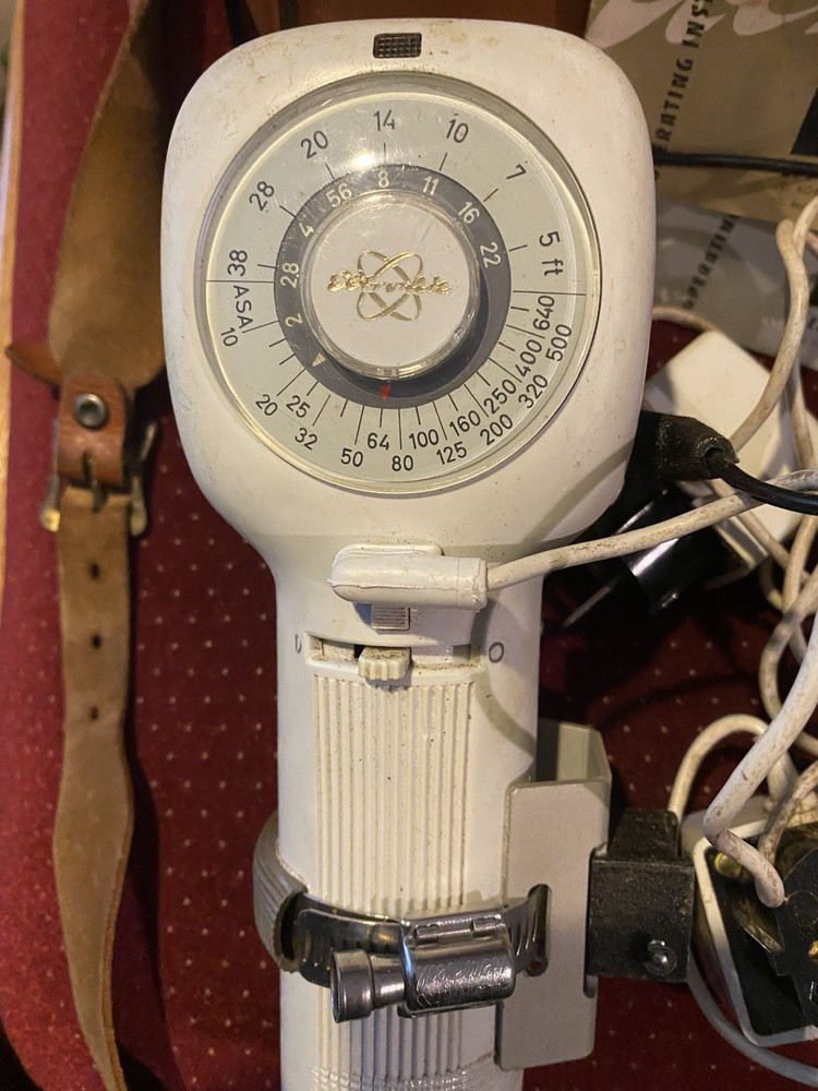 Ultrablitz Meter Electronic Flash Sp-gh Ve5 With Case. Untested