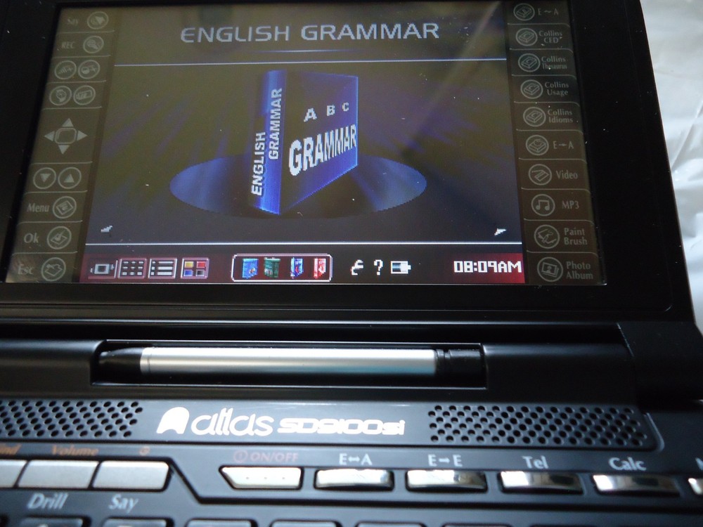 ATLAS SD9100si TALKING DICTIONARY