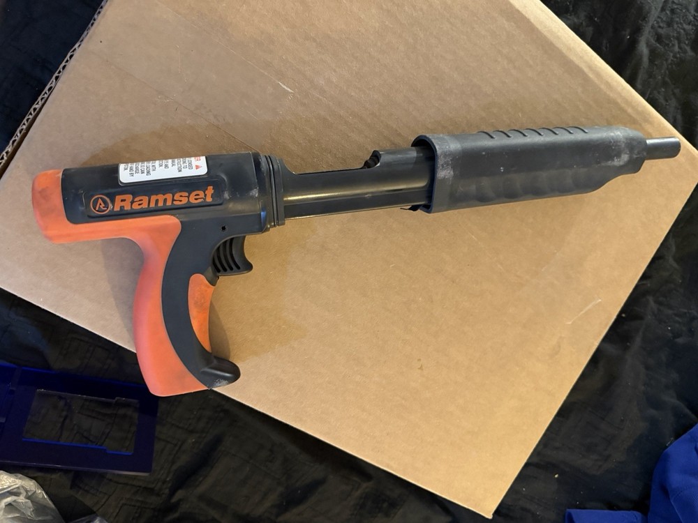Ramset Master Shot 0.22 Caliber Powder Actuated Tool Used