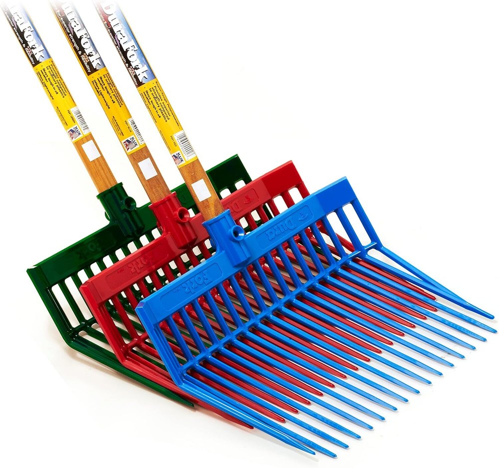 Little Giant® DuraFork Pitch Fork Manure Fork Polycarbonate Stable Fork