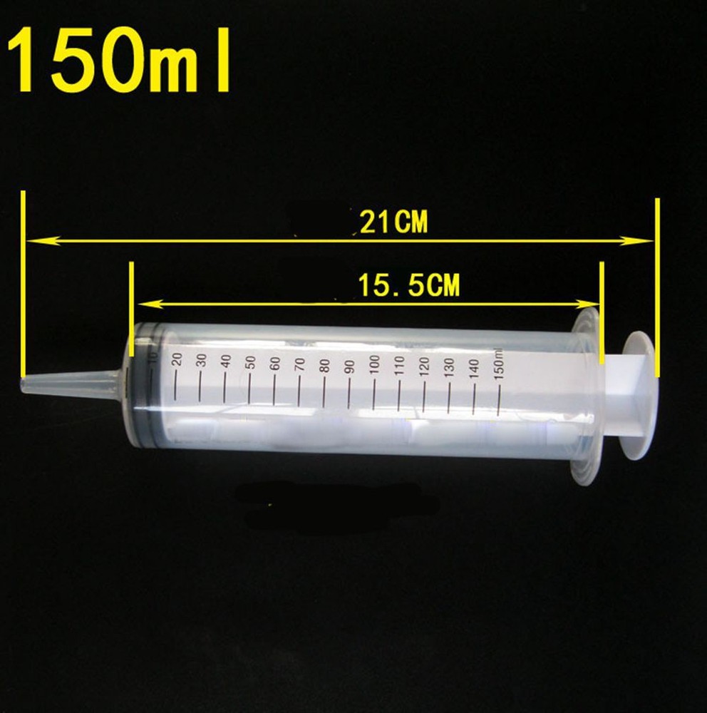 Syringe Tool for Nutritional Measurement, Reusable for Large-Scale Hydroponic