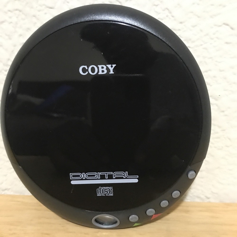 Coby Portable Disk CD Player digital CD-191-BLK