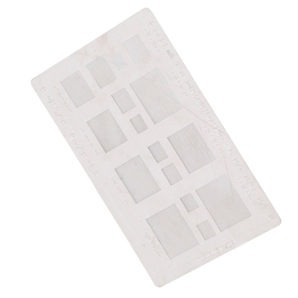 Universal BGA Reballing Stencil Multifunctional Tin Mesh Solder Template