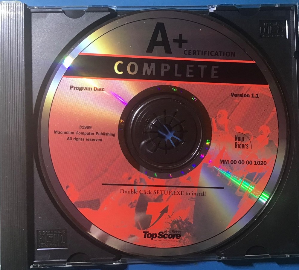 A+ Certification Complete Version 1.1 CD-ROM (Windows)