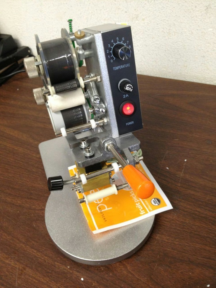 DY8-B Hot Code Printer Stamping Tools Equipment Manual Codes Printing Machine