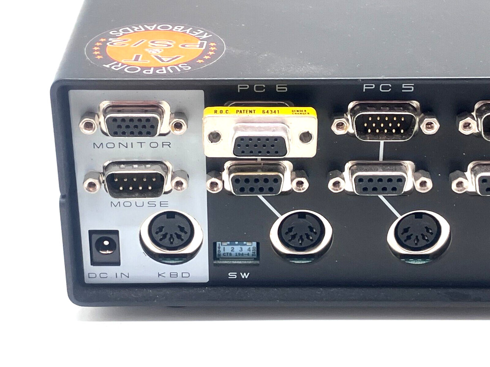 Starview Server Sharer 6 Port Personal Server Shaver Switch