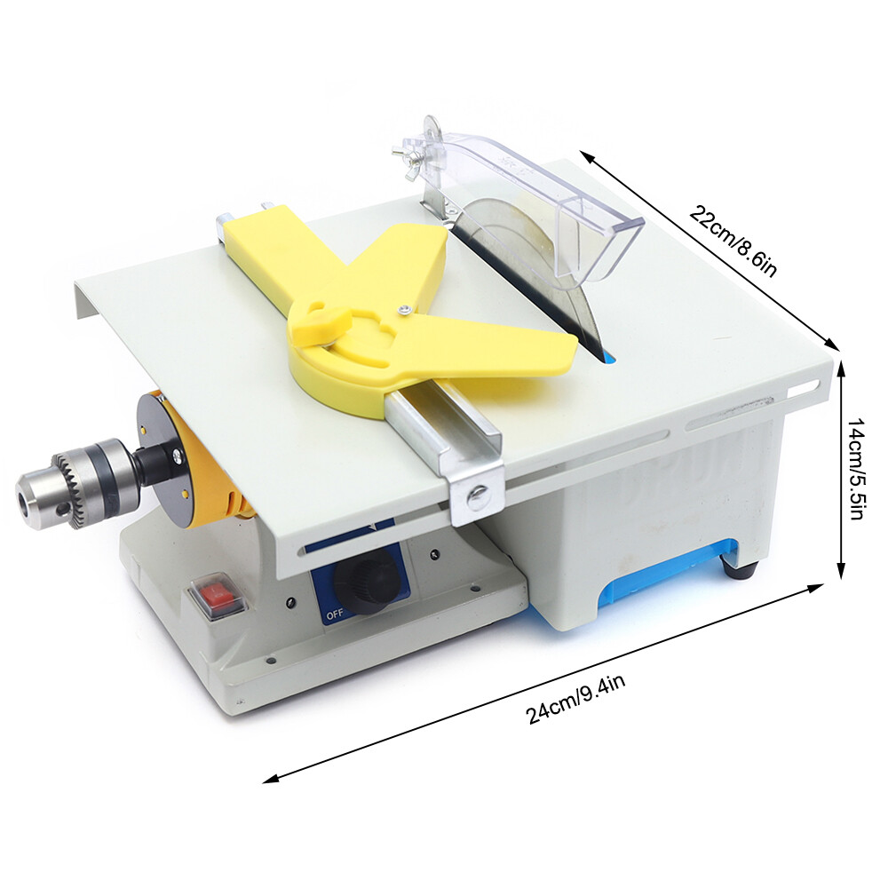 Mini Table Saw Machine Bench Polisher Machine Benchtop Polisher Machine Set