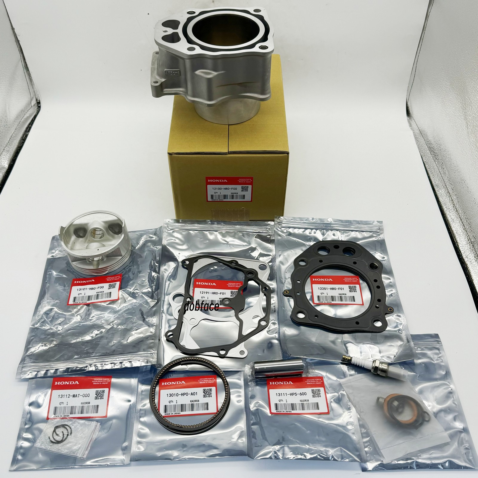 FOREMAN TRX500 12-19 RUBICON 15-19 FOR HONDA 12-19 TOP END KIT W/ CYLINDER