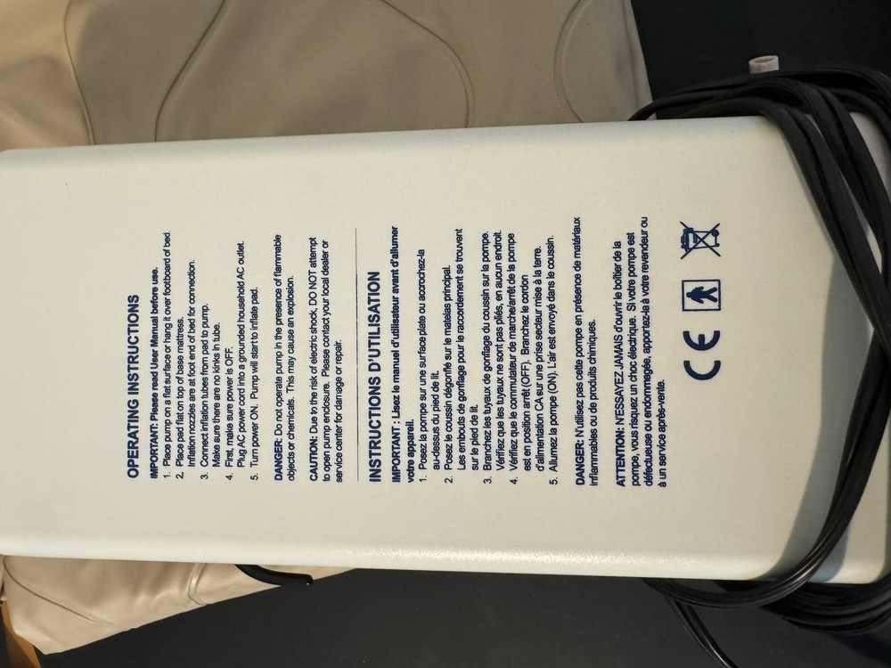 Drive Med Aire Variable Pressure Pump System 14005E With Mattress