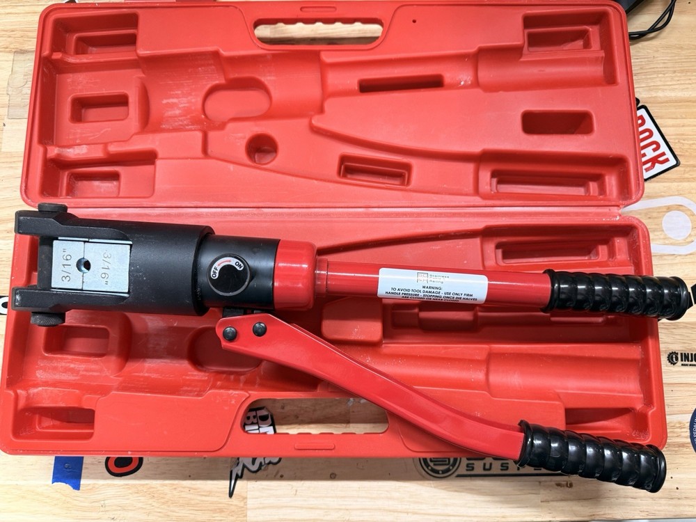 Stainless Cable & Railing Cable Crimper 3/16 Die