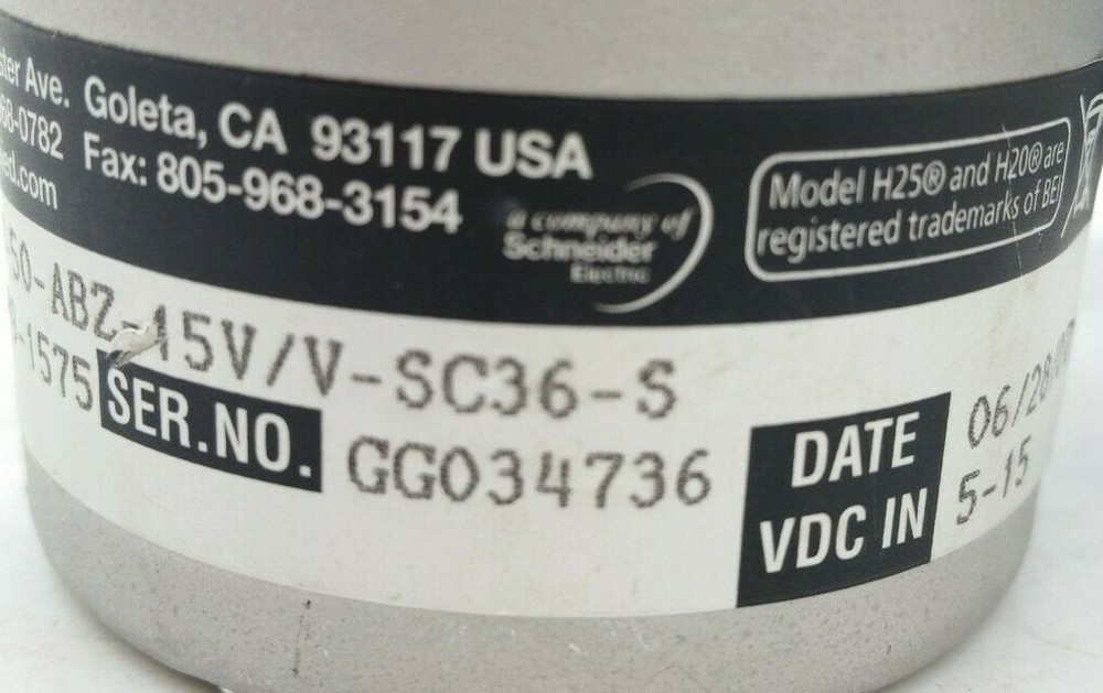 BEI 924-01029-1575 Encoder