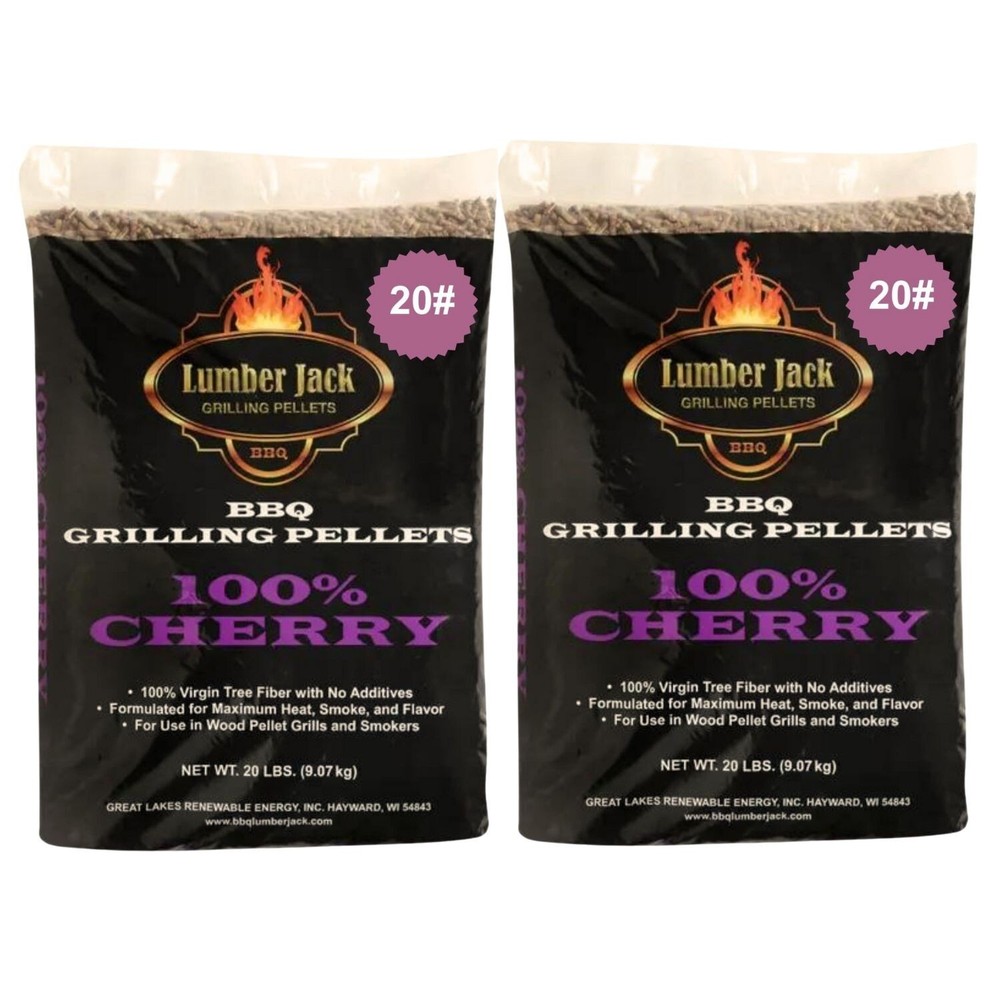 Lumber Jack 100% Cherry BBQ Grilling Pellets