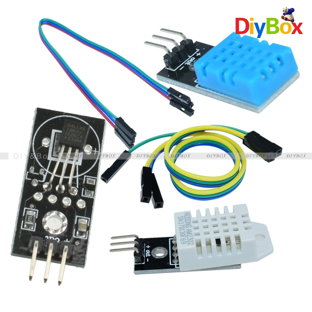 DHT22/AM2302 DHT11 DS18B20 Digital DC 5V Temperature and Humidity Sensor Module