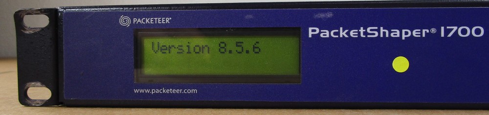 Packetwise Packeteer Packetshaper 1700 Packetwise Tech 117-10006441-R