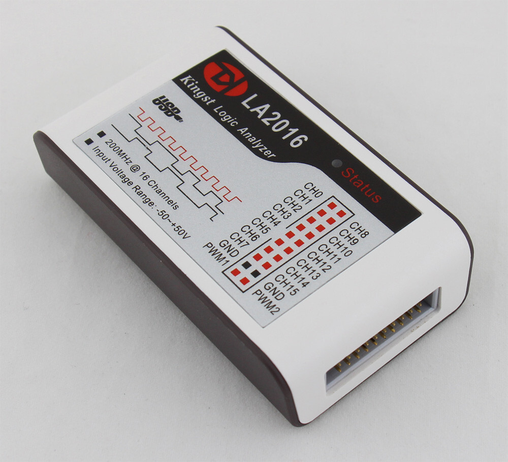 LA2016 USB Logic Analyzer 200M MAX Sample Rate 16Channels 2M PWM 10B samples