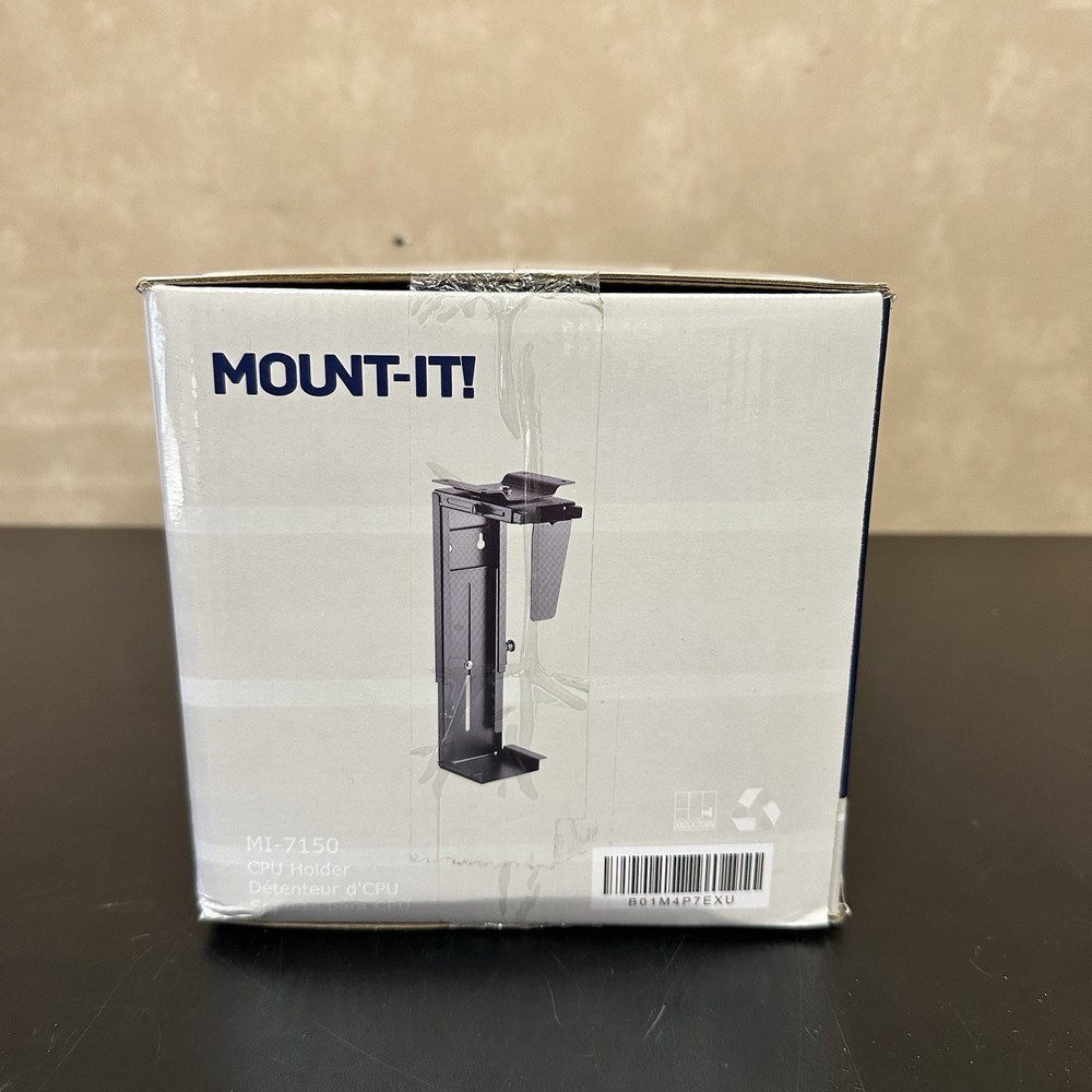 Mount-It MI-7150 CPU Under Desk Mount Computer Tower Holder