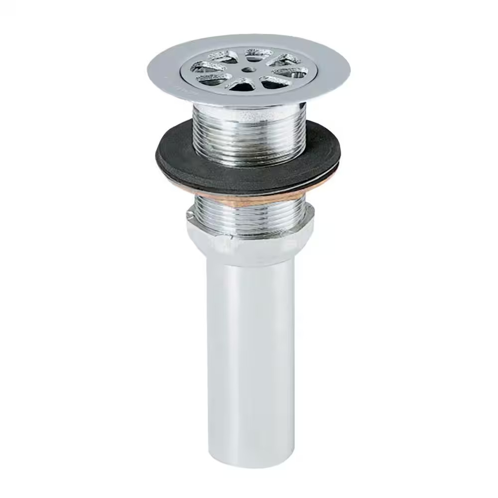 2 In. Brass Sink Strainer in Polished Chrome