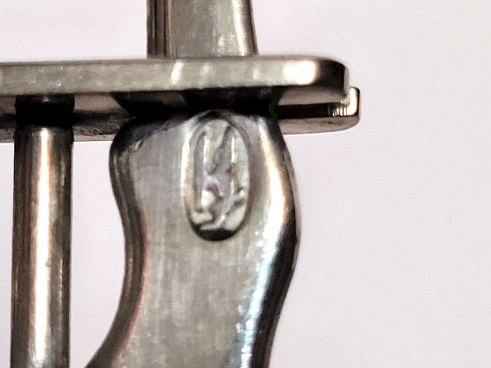 ALPAKA Mechanical Spring loaded Olive / Cherry Fork - Bar Tool