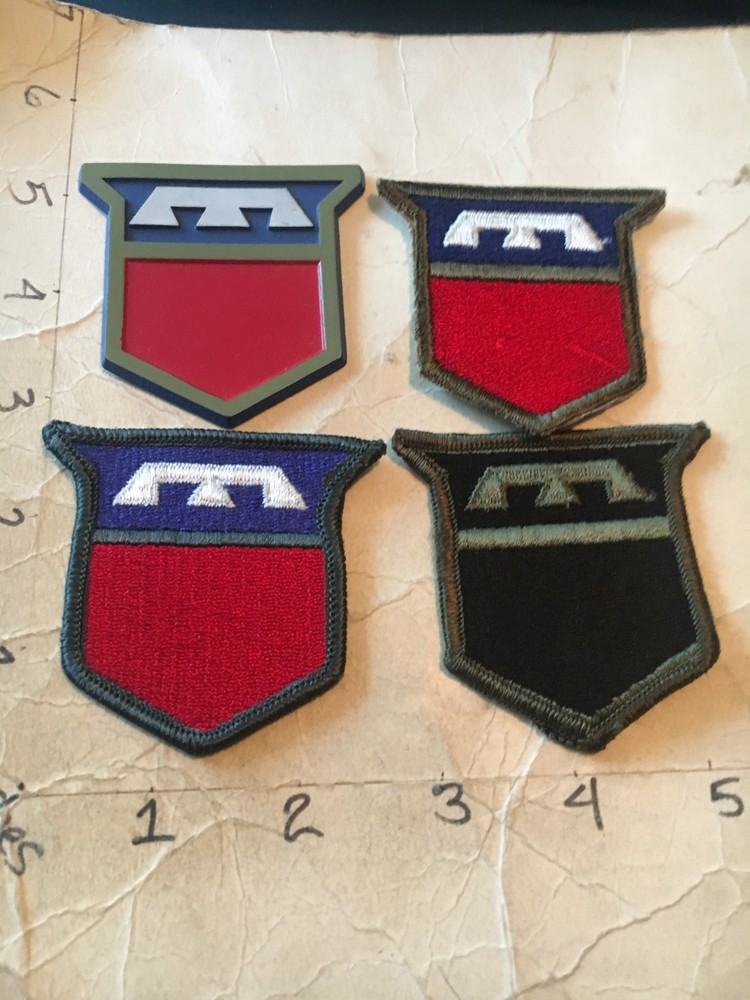US Army 76th Infantry Division patch Combo 7/25/25 c/e, m/e, subdued & magnet
