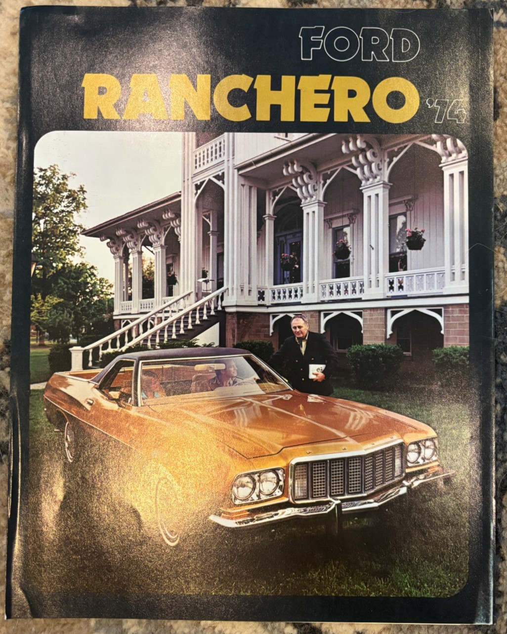 Ford Ranchero For 1974 Brochure AMIL26