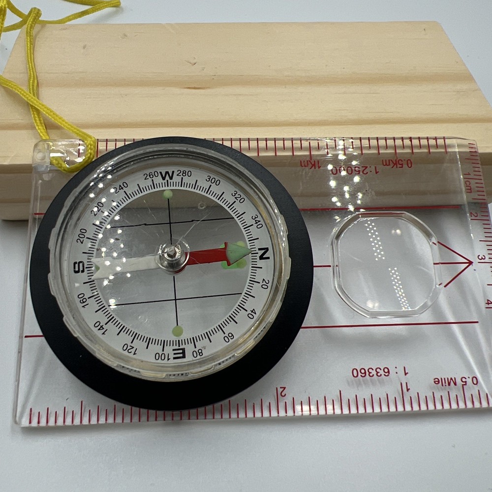 Map Compass For Navigation Must Have 4 Bug Out Camping Training, Go Bag￼BB
