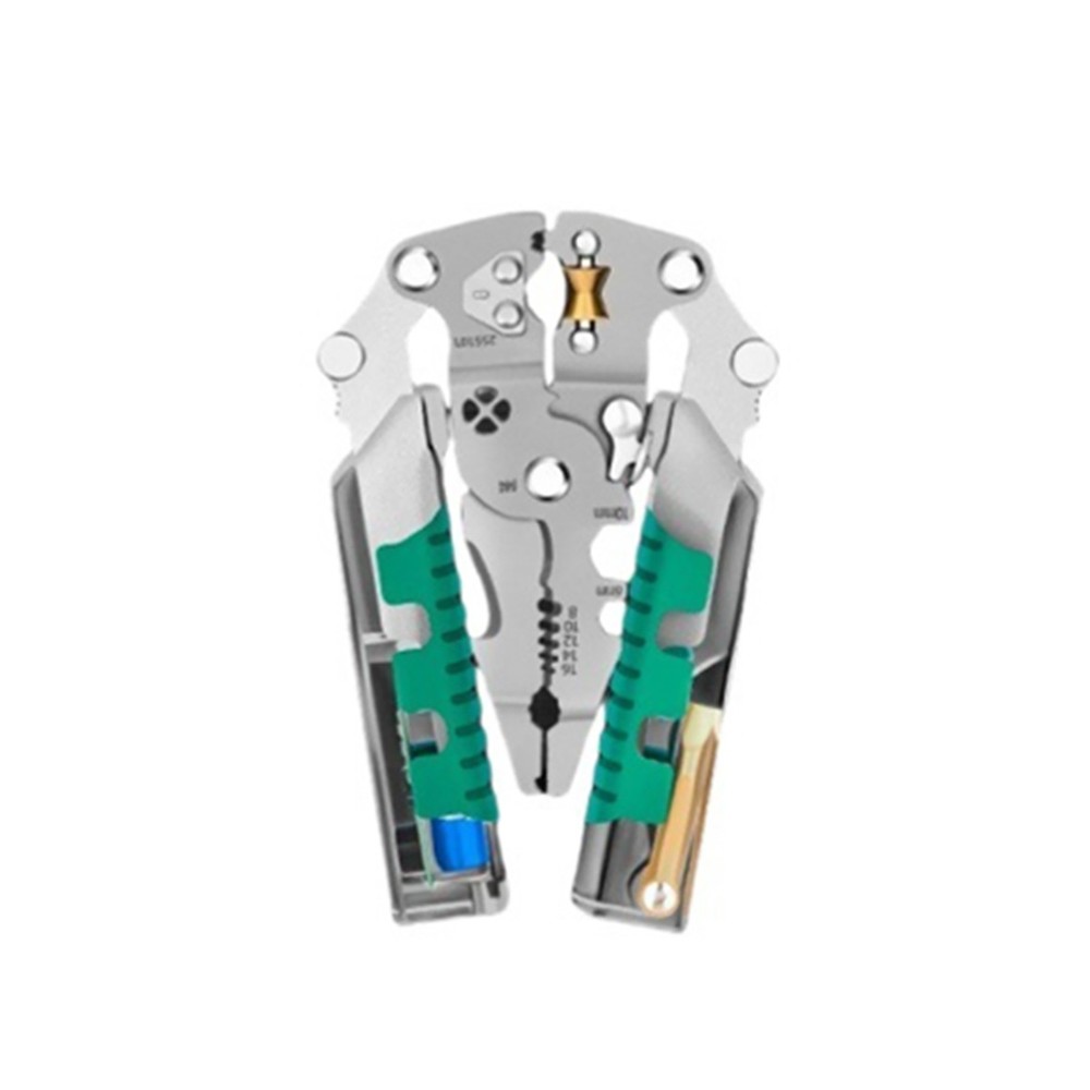 All-in-One Multi-Functional Fold Wire Stripper Scissor With Electrical Test