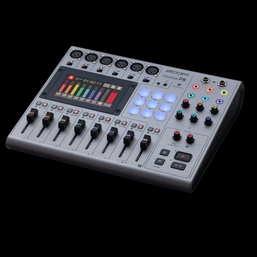 Zoom PodTrak P8 Podcast Recorder