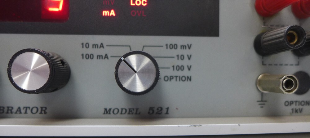 Electronic Development Corporation EDC 521 Programmable DC Calibrator w/GPIB