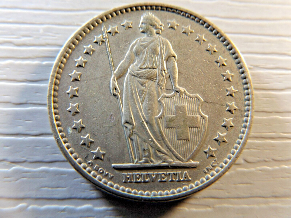 Switzerland 1968 2 Francs