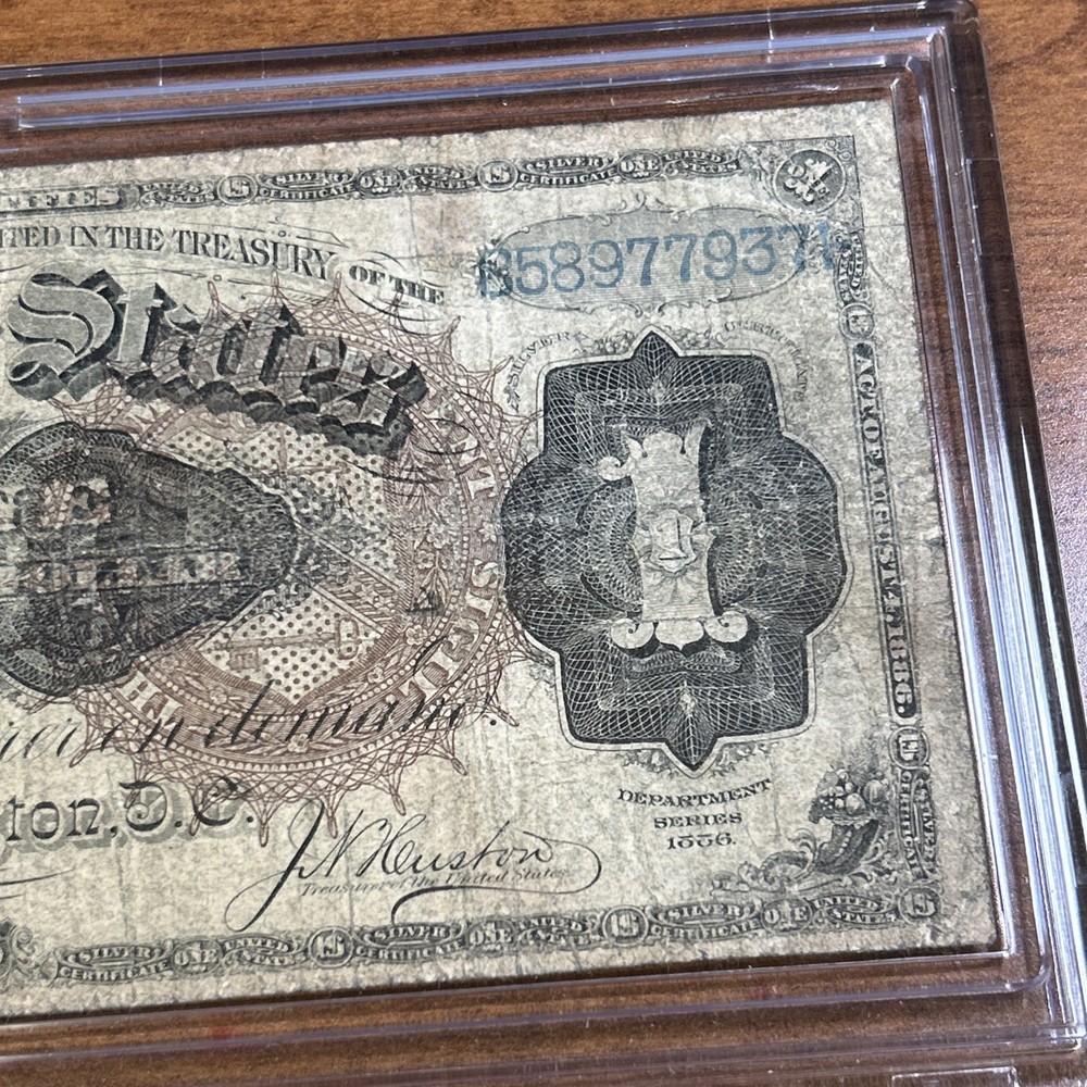 1886 $1 Silver Certificate Well Circulated