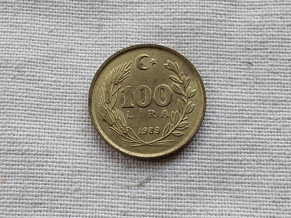 Turkey 1989 100 Lira A/UNC