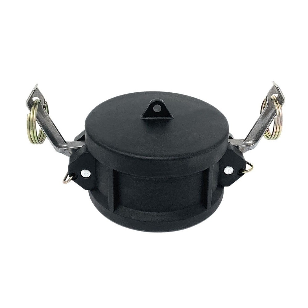 Type DC Poly 3" Cam and Groove Dust Cap Fitting (CAM-30-DC-PP)