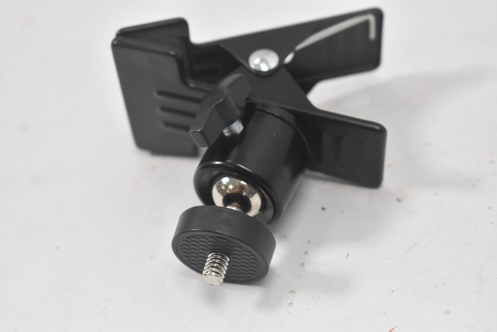 Multi Function Flash Reflector HOlder Mount w Swivel For Tripods Durable Clamp