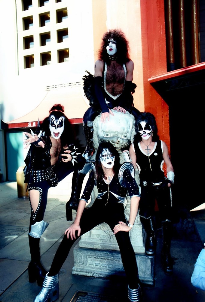 11x17 Kiss Poster Grauman's Chinese Theatre Photography 1976