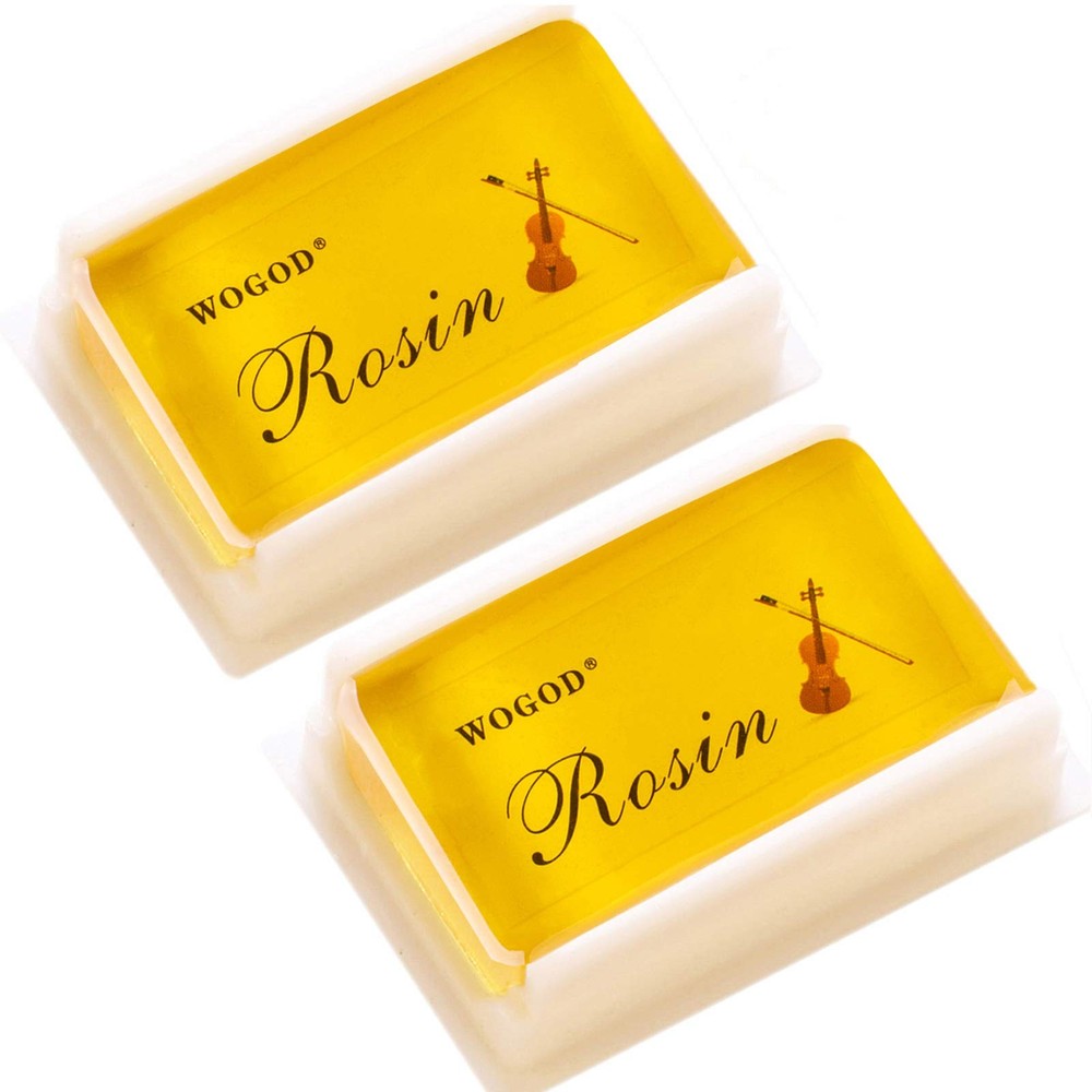 Rosin Violin Light Low Dust for Bows Viola Cello 2 Pcs