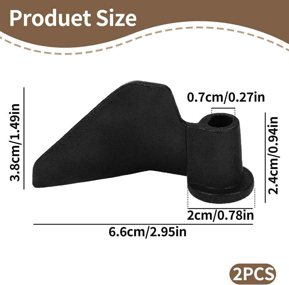 2-Pack CBK-110KP Bread Maker Kneading Paddle for Cuisinart Bread Maker Machine