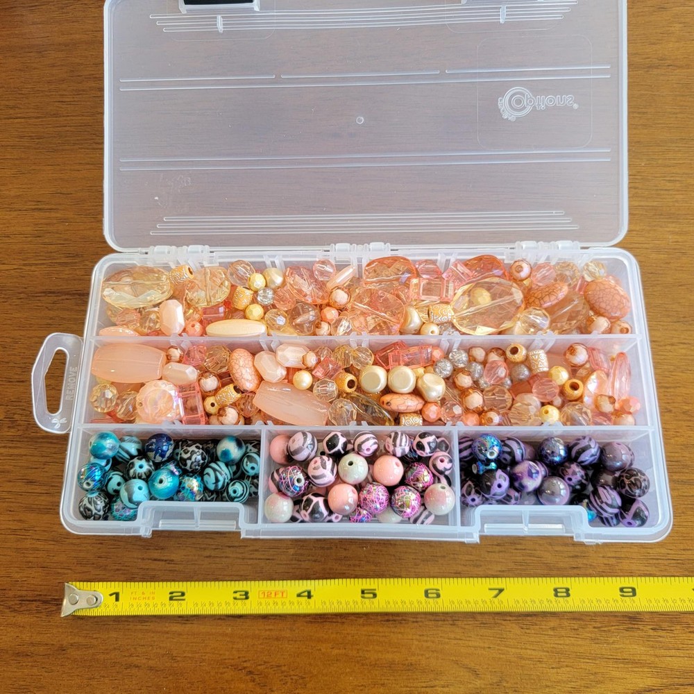 Assorted Bead Collection in Organizer Box (SR220)