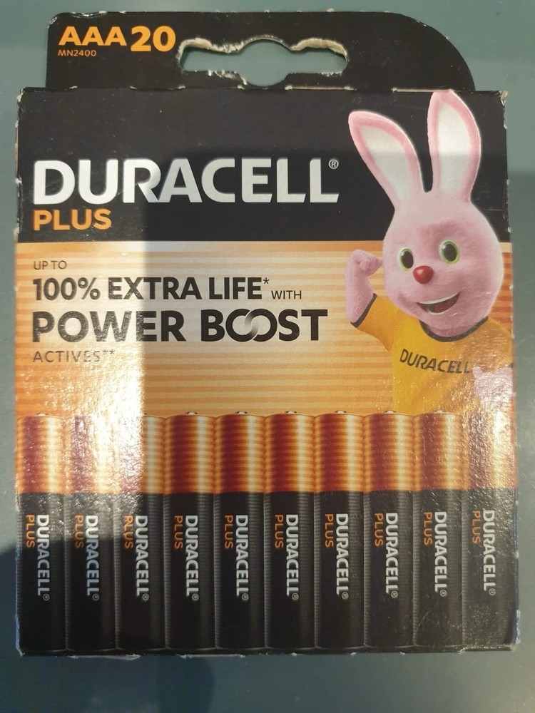 Duracell Plus AAA x 20 - H9