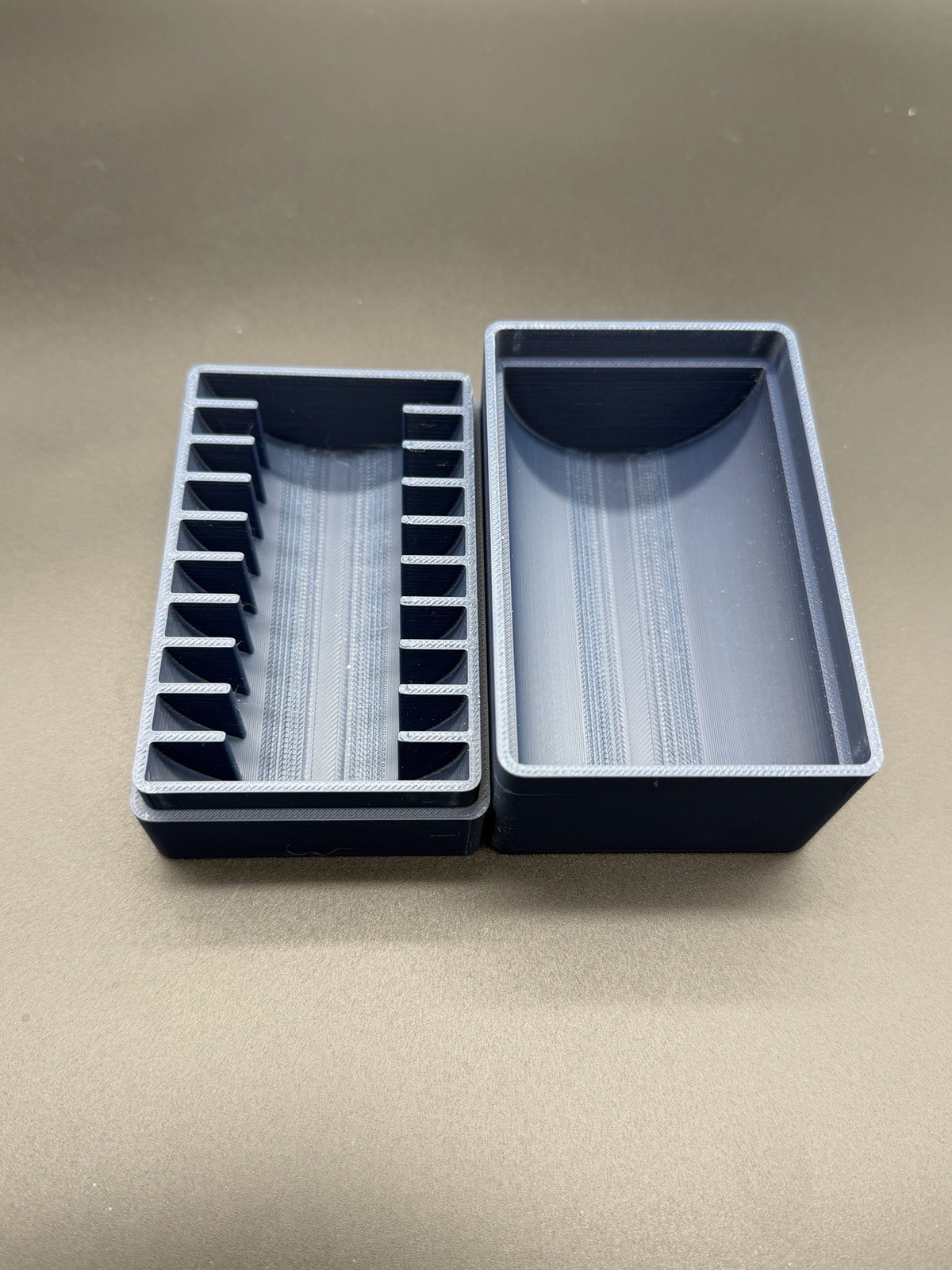 Silver Storage Box/Holder Holds 10x 1oz Silver Bars In Standard Capsules