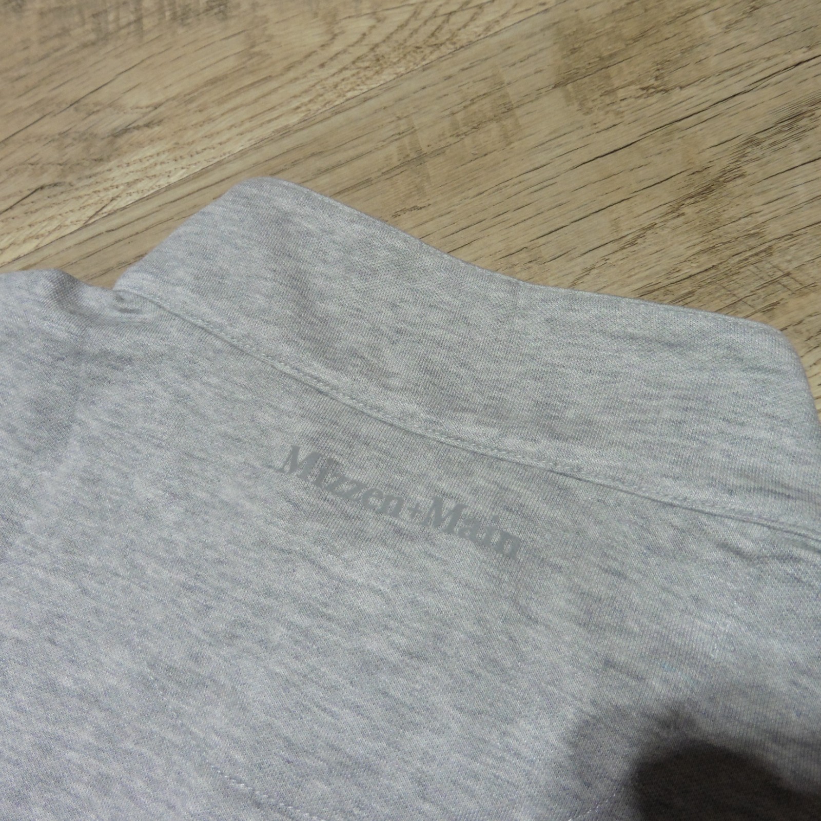 MIZZEN + MAIN Mens M MEDIUM PULLOVER KPI QUARTER ZIP GREY PERFORMANCE GOLF 1/4