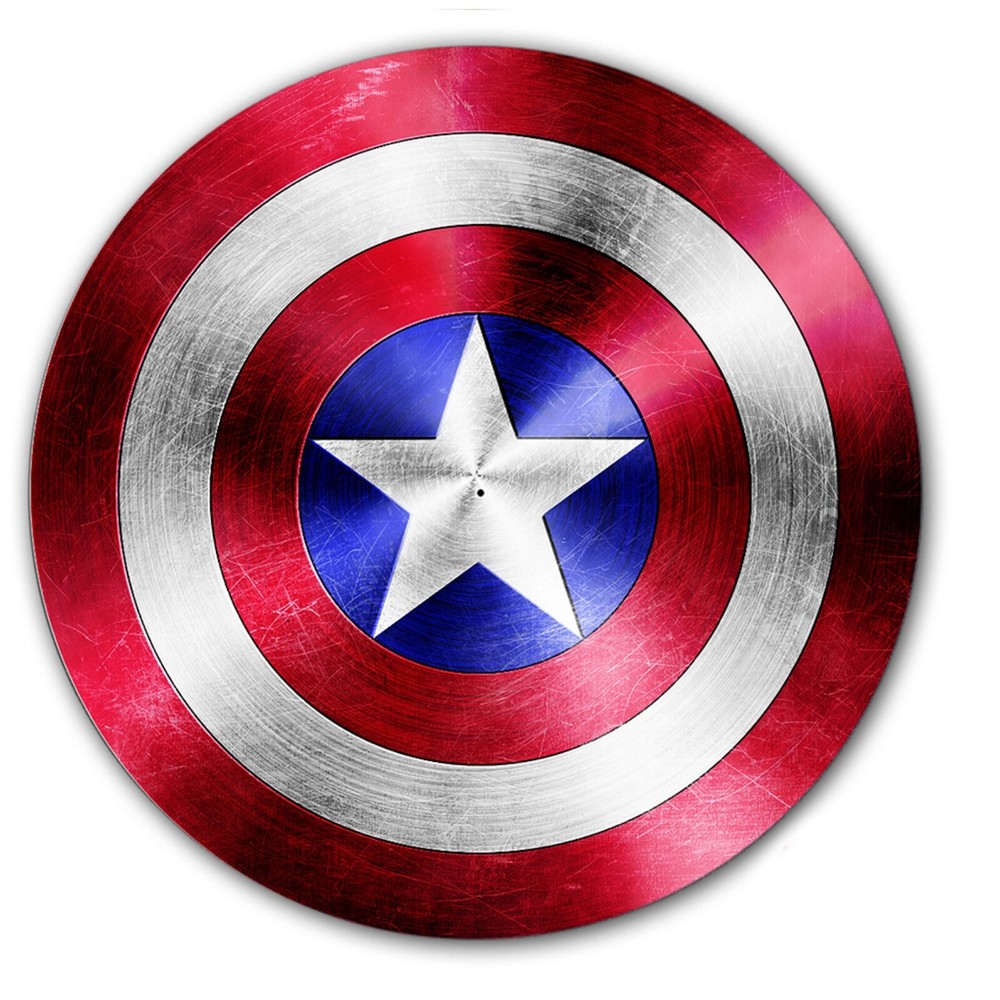 DJ Captain Shield #2 Slipmat Turntable 12" LP Scratch Pad Audiophile x1