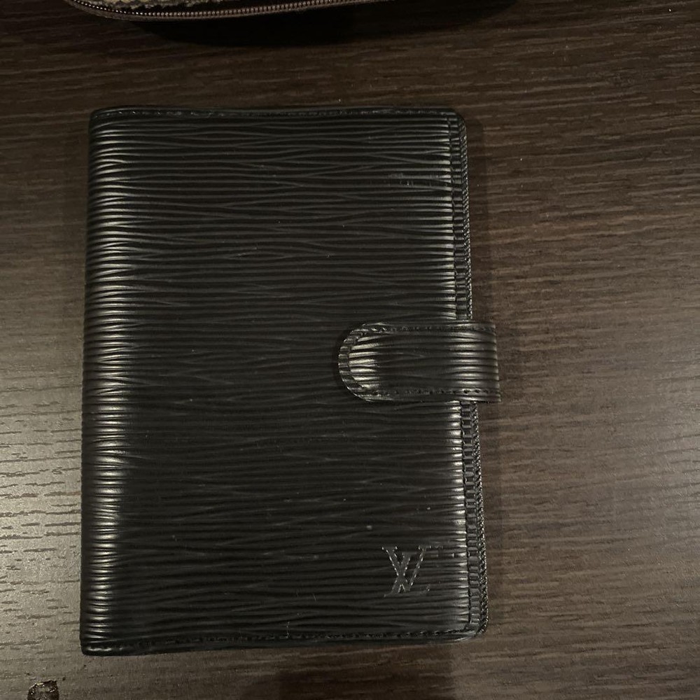 Louis Vuitton Notebook Cover Epi Black 29