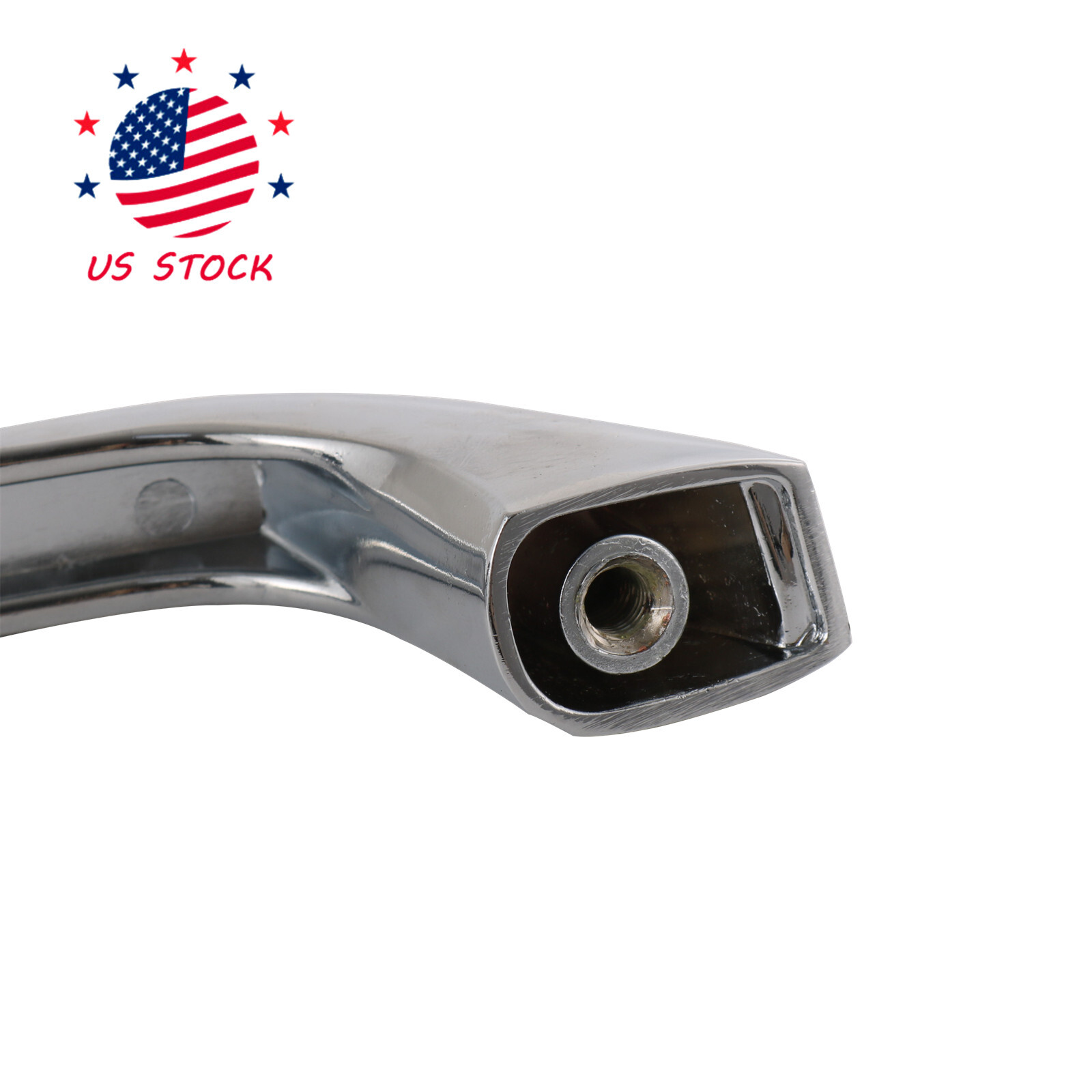 Set 2× Chrome Outer Outside Exterior Door Handle Pair for Chevy GMC Pickup Truck