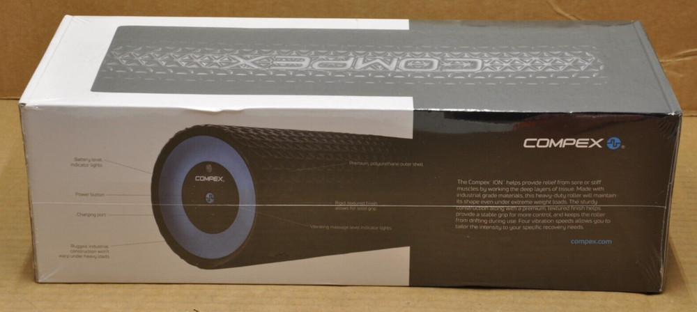 COMPEX ION - Vibrating Deep Tissue Massage Roller NEW IN SEALED BOX